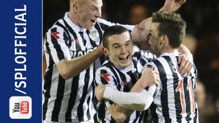 Astonishing Wonder Goal From Graham Carey St Mirren 20 Hearts 27022013 [upl. by Blasien393]