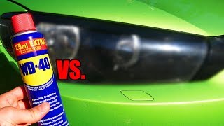 Die Wahrheit über WD 40 Vs Scheinwerfer [upl. by Eserahc]