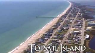 Topsail Island NC Video Tour and Overview of our beach [upl. by Kiryt]