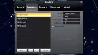 Stellarium Oculars Plugin [upl. by Airret]