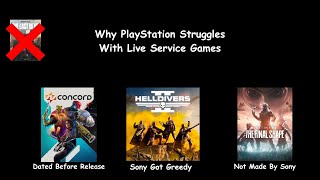 Are PlayStation Live Service Games Cursed [upl. by Darius]