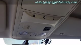 How to replace roof interior light bulb front and rear VW Sharan  SEAT Alhambra Ateca [upl. by Feld]