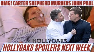 Hollyoaks spoilers Episode 6377 20 May  OMG Carter Shepherd MURDERS John Paul in Hollyoaks [upl. by Annitsirhc]