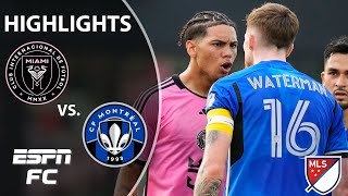 LATE DRAMA 🚨 Montreal Impact vs Inter Miami  MLS Highlights  ESPN FC [upl. by Loziram419]