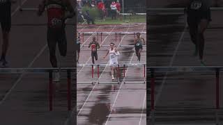 Tyler Tarter 300 hurdles state trackandfield state ihsaa 2innation MileSplit [upl. by Kumler822]