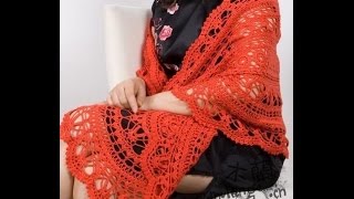 crochet Shawl FreeCrochet Patterns479 [upl. by Adaven]