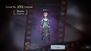 Identity V  USING MY UNLOCK CARD TO GET THE NEW DEDUCTION STAR SKIN  Antiquarian Gameplay [upl. by Onaireves119]