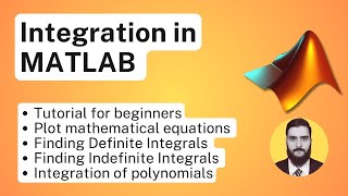 Integration in MATLAB  Finding Definite and Indefinite Integrals  Plotting Polynomial Equations [upl. by Yendahc613]