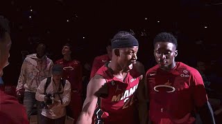 Miami HEAT’s Christmas Intro in the Arena vs the Pacers December 23 2022 [upl. by Adnesor]