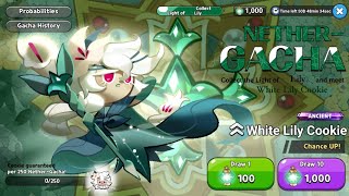 White Lily Cookie Gacha animation  FANMADE [upl. by Holbrook]