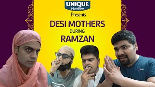 Desi Mothers During Ramzan  Unique MicroFilms  Comedy Skit [upl. by Anairdna581]