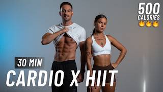 30 MIN CARDIO HIIT WORKOUT  ALL STANDING  Full Body No Equipment No Repeats [upl. by Alicec]