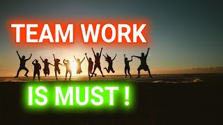 TEAM WORK MOTIVATIONAL VIDEO [upl. by Reiners]