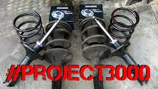 Eibach Pro Kit Lowering Springs Install  3000GT [upl. by Kendyl]