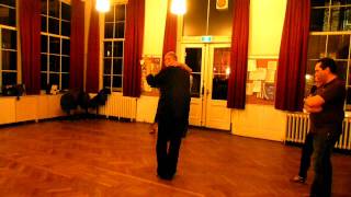 Yvonne Meissner amp Wim de Jong  Tango Haarlem  wwwtangodesalonnl  lessons [upl. by Aicilef]