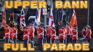 Upper Bann Fusiliers Full Parade Lurgan 26 04 24 [upl. by Lareine]