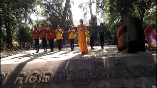 Panchayat Govt High School Betada Bhadrak yoga training program conducted meditation [upl. by Arihk]