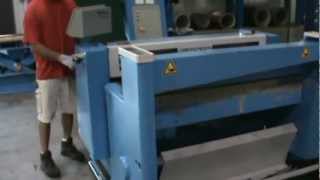 MST1250 slit and cut to length with QXS16C decoilerwmv [upl. by Santos488]