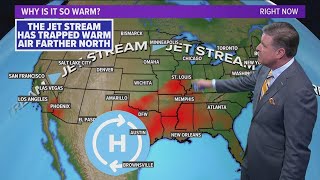 DFW Weather Temps expected to drop dramatically after near recordhighs [upl. by Shutz]