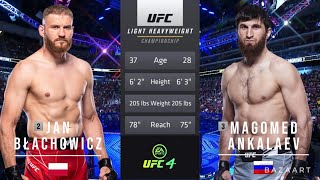 JAN BLACHOWICHZ VS MAGOMED ANKALAEV FULL FIGHT UFC 282 [upl. by Tessler824]