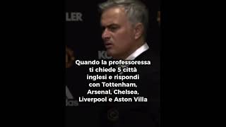 Sempre stato bravo in geografia💪 mourinho football calcio fantaathena liverpool [upl. by Essie697]