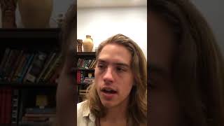 Dylan Sprouse Instagram Live 192017 [upl. by Bertero490]