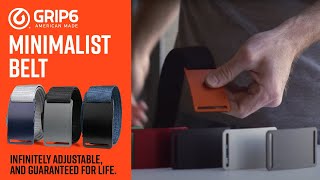 Minimalist Interchangeable Belts  GRIP6 [upl. by Ahsiea909]