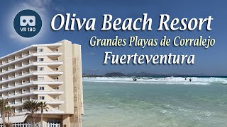 Fuerteventura Riu Oliva Beach Resort  Corralejo Grandes Playas 3D 180 VR [upl. by Laehcym556]