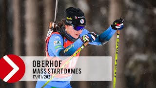 MASS START DAMES  OBERHOF 2021 [upl. by Geehan]