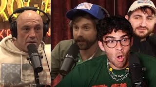 Conservative Comedians are HILARIOUSLY AWFUL  Hasanabi amp Felix react to Tyler Fischer on Joe Rogan [upl. by Steck]