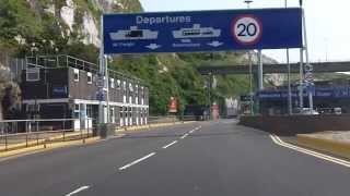 Dover Ferry Port  Arrival at port to Ferry [upl. by Yonita594]