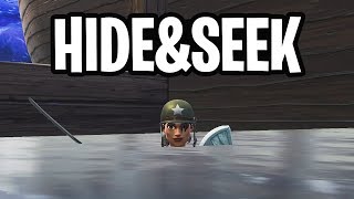 HIDE amp SEEK MINIGAME  Fortnite Battle Royale Playground Nederlands [upl. by Dori]