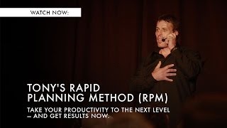 Tony Robbins Rapid Planning Method [upl. by Mcmahon]