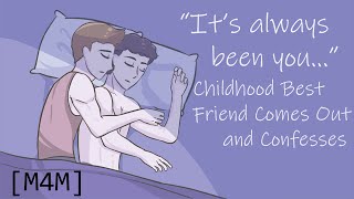 M4M 16 quotCuriousquot Childhood Best Friend Confesses and Cuddles You at Sleepover — Roleplay ASMR [upl. by Aeslehs]