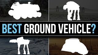 Which Star Wars Faction has the BEST GROUND VEHICLE  Star Wars Lore [upl. by Codel920]