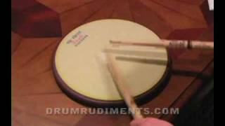 Drum Rudiments 18  Triple Paradiddle  DrumRudimentscom [upl. by Spain884]