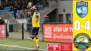 MATCH HIGHLIGHTS SPL  Gosport borough vs Walton amp Hersham [upl. by Abroms]