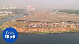 Huge numbers take part in Bangladesh Bishwa Ijtema festival  Daily Mail [upl. by Drofxer]