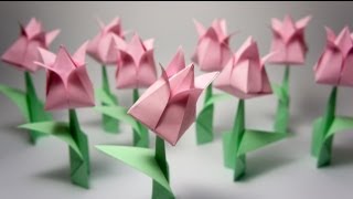 Origami Tulip [upl. by Arymas]