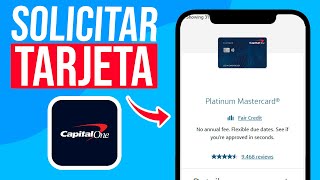 Como SOLICITAR una TARJETA DE CREDITO en Capital One Paso a Paso [upl. by Charissa]