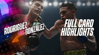 FULL CARD HIGHLIGHTS  Jesse Bam Rodriguez vs Cristian Gonzalez [upl. by Illona]