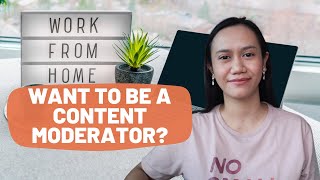 CONTENT MODERATION JOB  Description Qualification What does it take to be one [upl. by Dnalloh773]