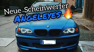 BMW E46 Edition 33 I Neue Angeleyes Scheinwerfer amp Blinker mit ABE [upl. by Rives]