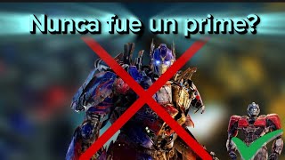 y si Optimus prime no se convertía en primer  ¿que pasaría [upl. by Rosati]