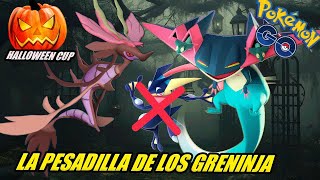 ¡¡CHAU a los Greninja DRAGAPULT y DRAGALGE en HALLOWEEN CUP  GBL  Pokemon Go PvP [upl. by Cralg]