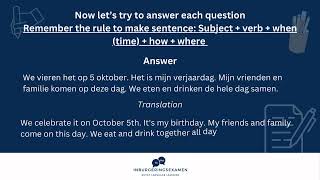 Dutch Writing Exam Part 6  Schrijven Duo Sample Paper [upl. by Noret]