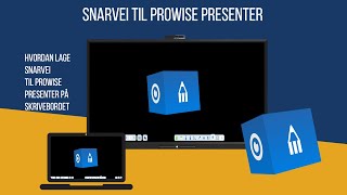 Hvordan lage snarvei på skrivebordet til Prowise Presenter 10 [upl. by Geibel888]