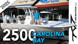 New 2025 Tidewater Boats 2500 Carolina Bay  Overview by Bluewater Marine [upl. by Kazimir]