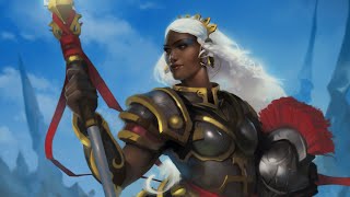 Crowfall  Female Centaur Timelapsed painting [upl. by Fogarty44]