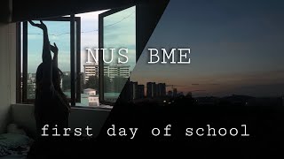 Day in a Life of a Biomedical Engineering student  what I study in NUS BME semester 1 [upl. by Liv465]